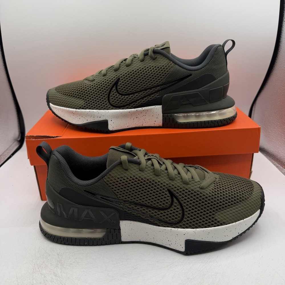 Nike Air Max Alpha Trainer 6 Shoes Mens Sz 11.5 Olive Green Sneakers FQ1833-200